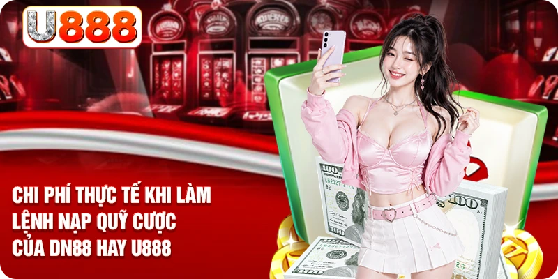 Chi phí thực tế khi làm lệnh nạp quỹ cược của DN88 hay U888