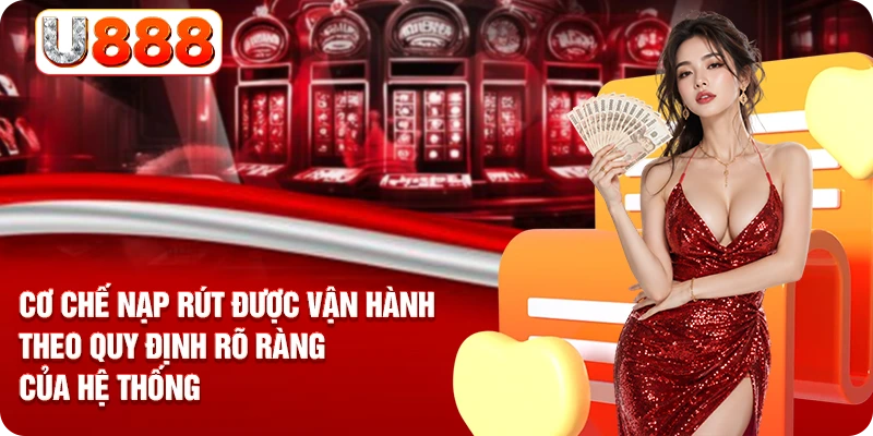 Cơ chế nạp rút được vận hành theo quy định rõ ràng của hệ thống