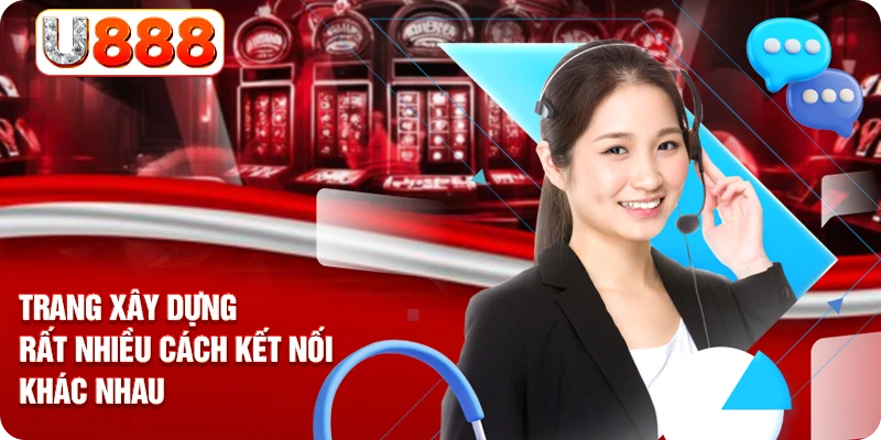 Trang xây dựng rất nhiều cách kết nối khác nhau