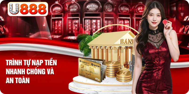 Trình tự nạp tiền nhanh chóng và an toàn